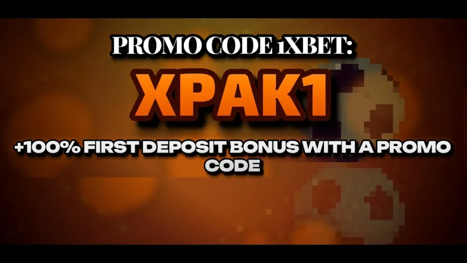 Promocode 1xBet XPAK1 in 2026 gives a 100% boost on your first deposit